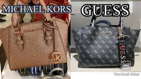 michael kors vs guess leather|Michael Kors bag brands.